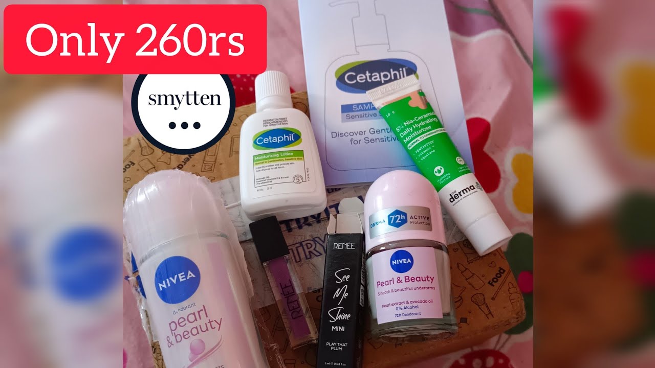 Bought all these 6 for 260rs #Smytten #smytten_trial_pack #nivea_underarm_roll_on