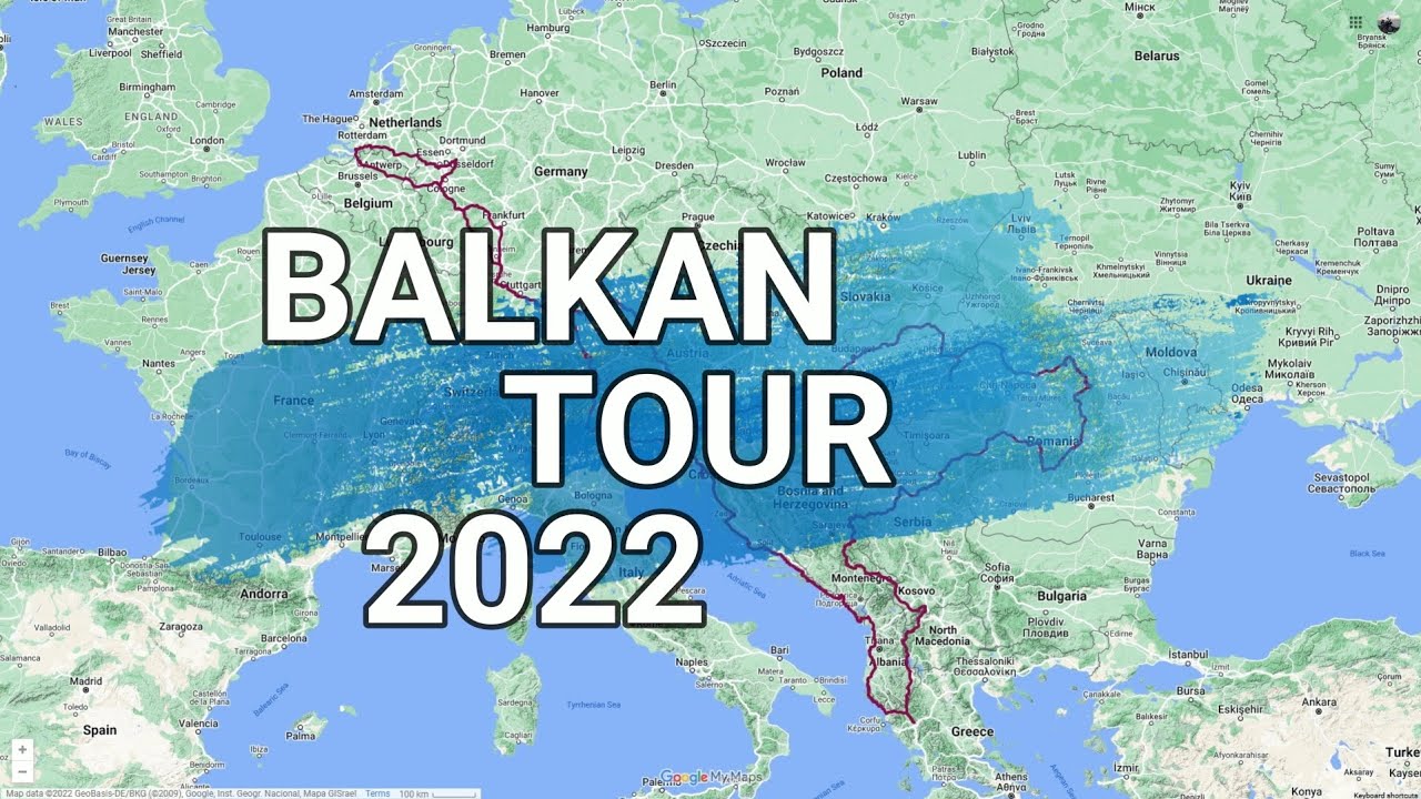 Motorride 2022 - 8200km - Balkan Peninsula [4K]