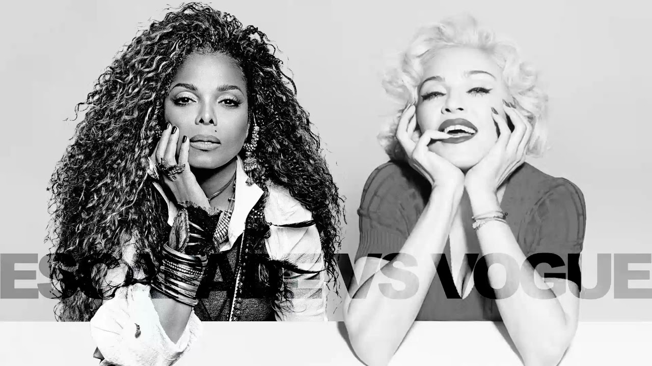 Janet Jackson VS Madonna - Escapade Vogue Mashup