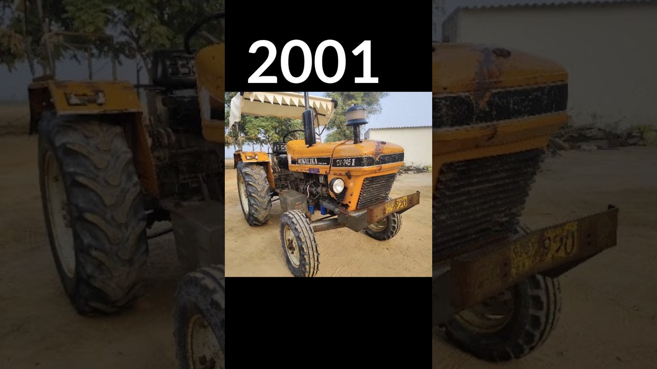 Evolution of Sonalika Tractor | Old vs New | #shorts #tractor #evolution #sonalika #viralshort