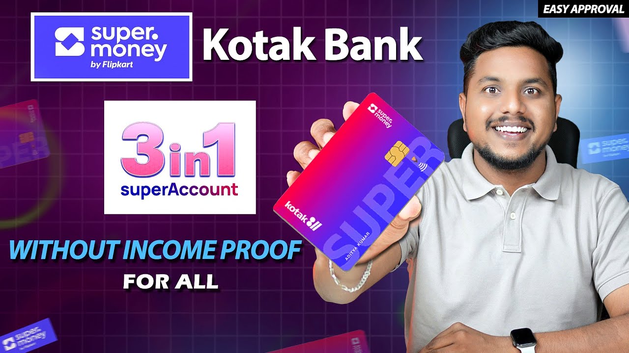 Super.Money Kotak Credit Card EXPOSED: 3 in 1 Account Benefits!