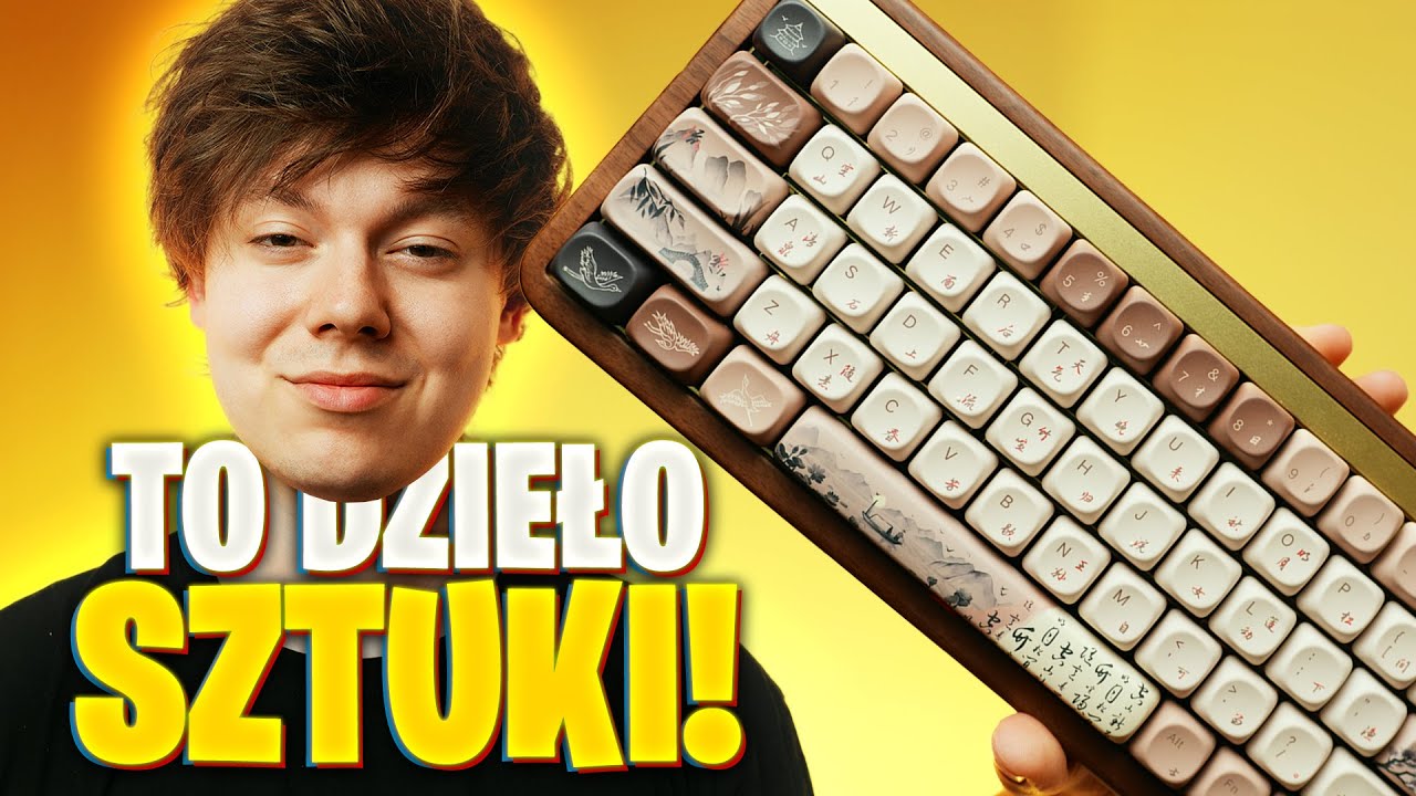KLAWIATURA z DREWNA do 500 ZŁ 😍 - Akko MU01 | Test i recenzja