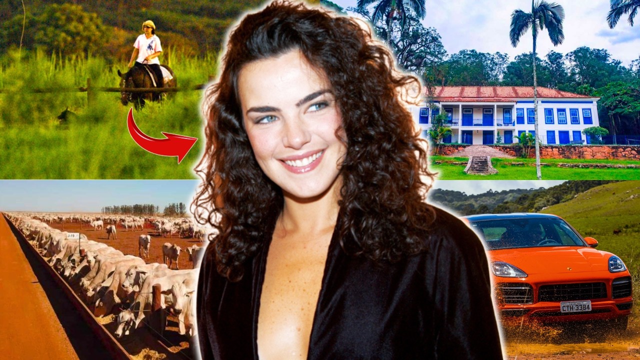 Conheça a Fazenda Milionária de Ana Paula Arósio! Abandonou a Fama Pela Roça