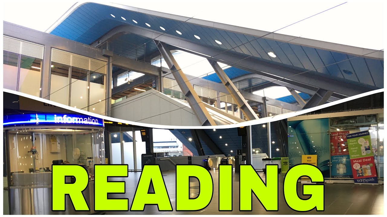 Reading station walk through | Inside view of reading station | reading train station announcements