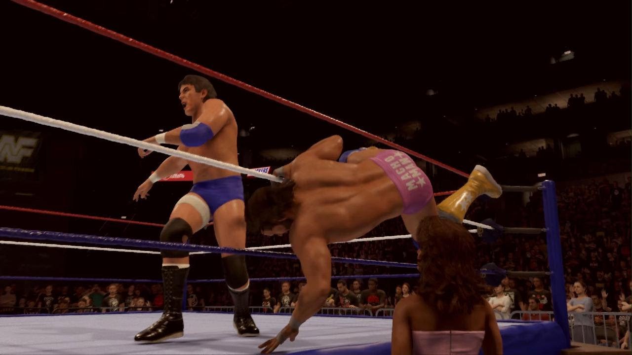 Tito Santana vs. 'Macho Man' Randy Savage!!!! 