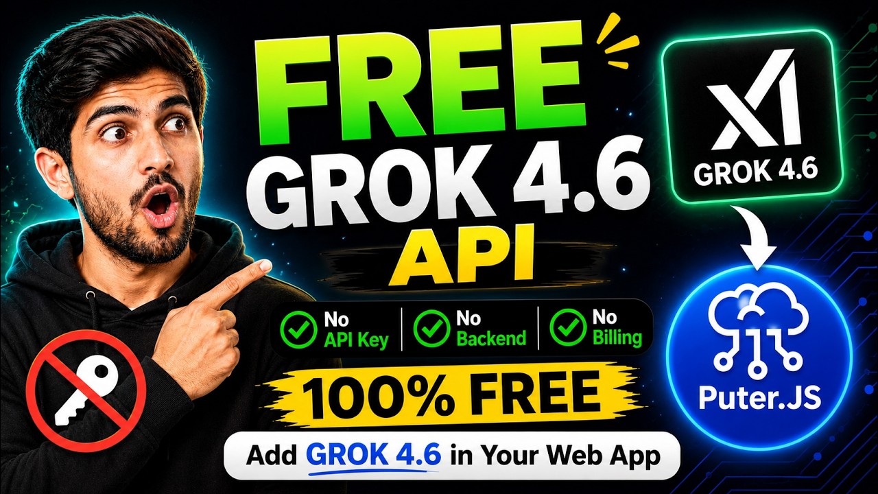 Darmowe API Grok 4.6 dla programist&oacute;w! Bez potrzeby użycia klucza API