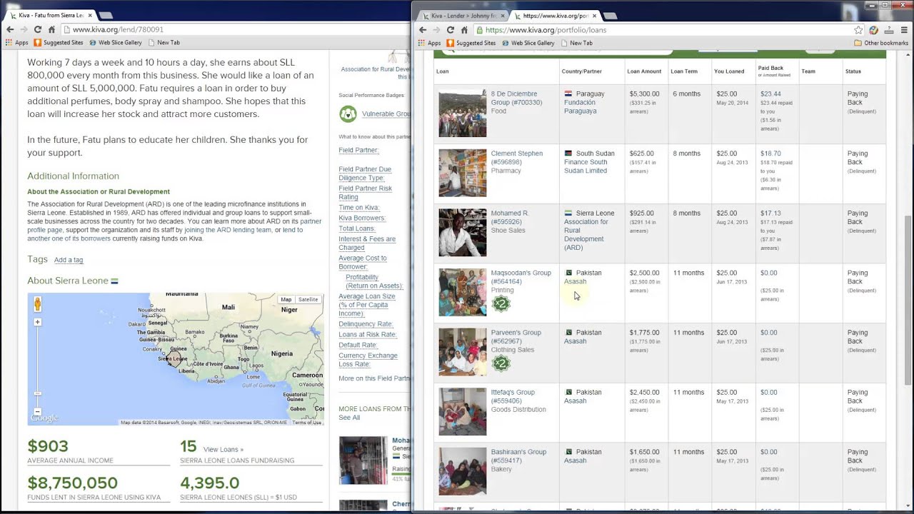 Kiva.org Micro-Loans - Part 4 Bad Loans and Losses