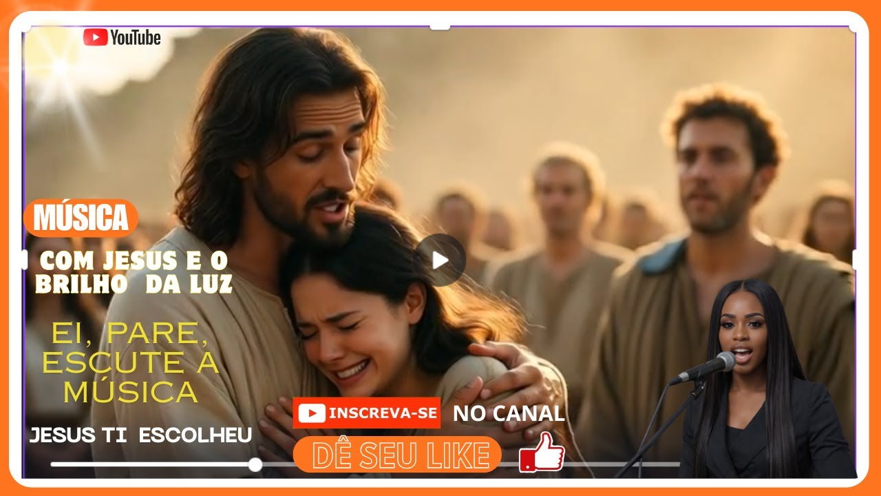 Músicas Gospel - Com Jesus e o Brilho Da Luz-  .Marina Luz