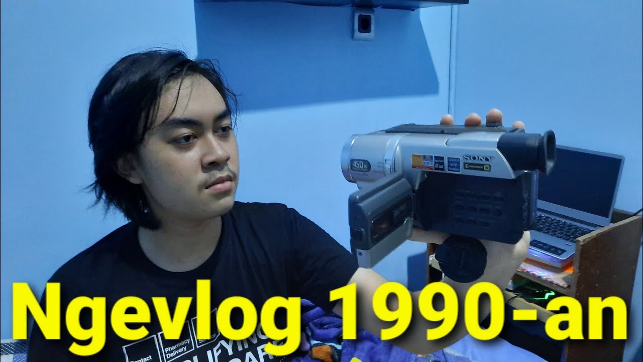 Kamera Sony Jadul, Buat Ngerekam Video Alias Nge-Vlog Tahun 1990-an, Ada Infra Red Buat Night Vision