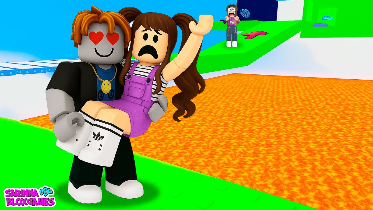 O MENINO SE APAIXONOU POR MIM NA TORRE DO ABRAÇO!! ROBLOX