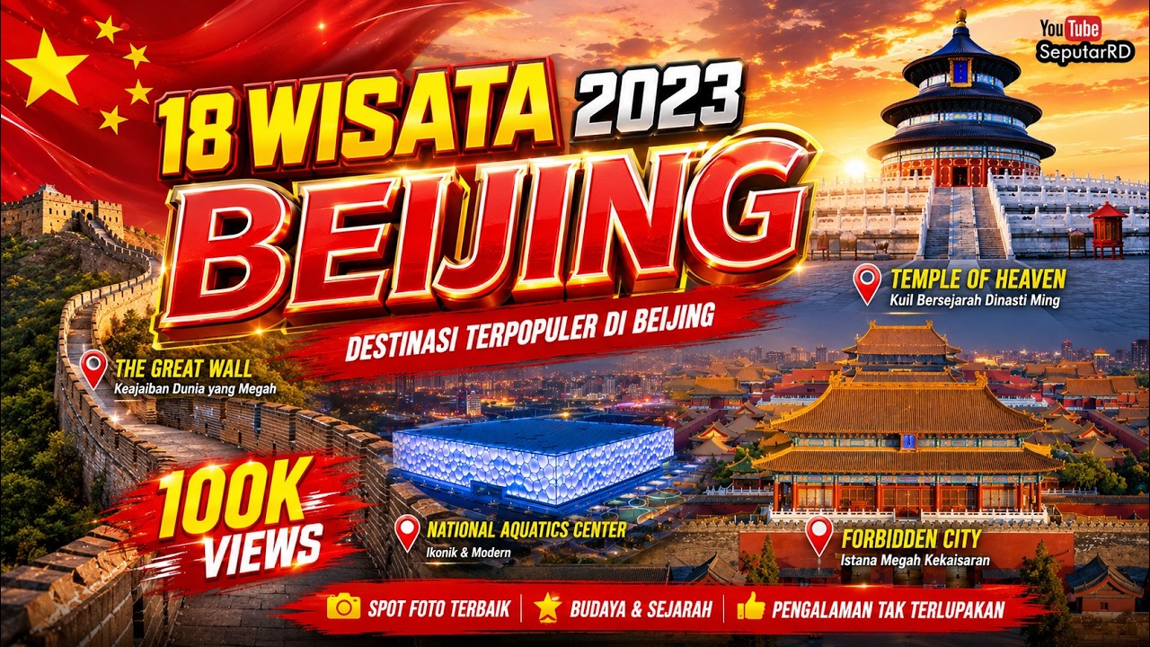 18 Tempat Wisata Terbaik BEIJING - CHINA, No. 1,2, 8, Dan 11 paling populer Tahun 2023
