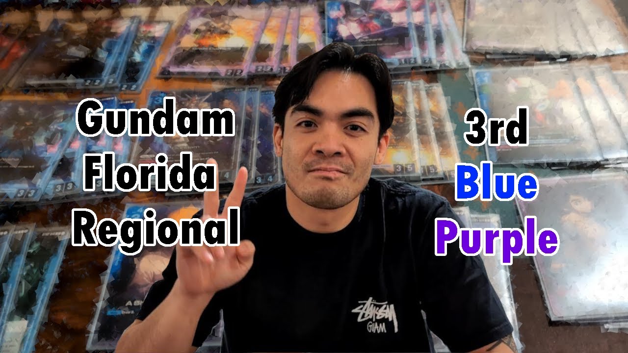Третье место! Профиль колоды Florida Gundam Regional Blue Purple