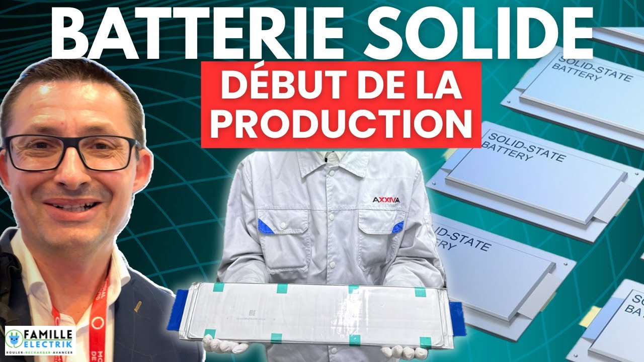 1ère mondiale : la Batterie Solide sort enfin d’usine en Chine !