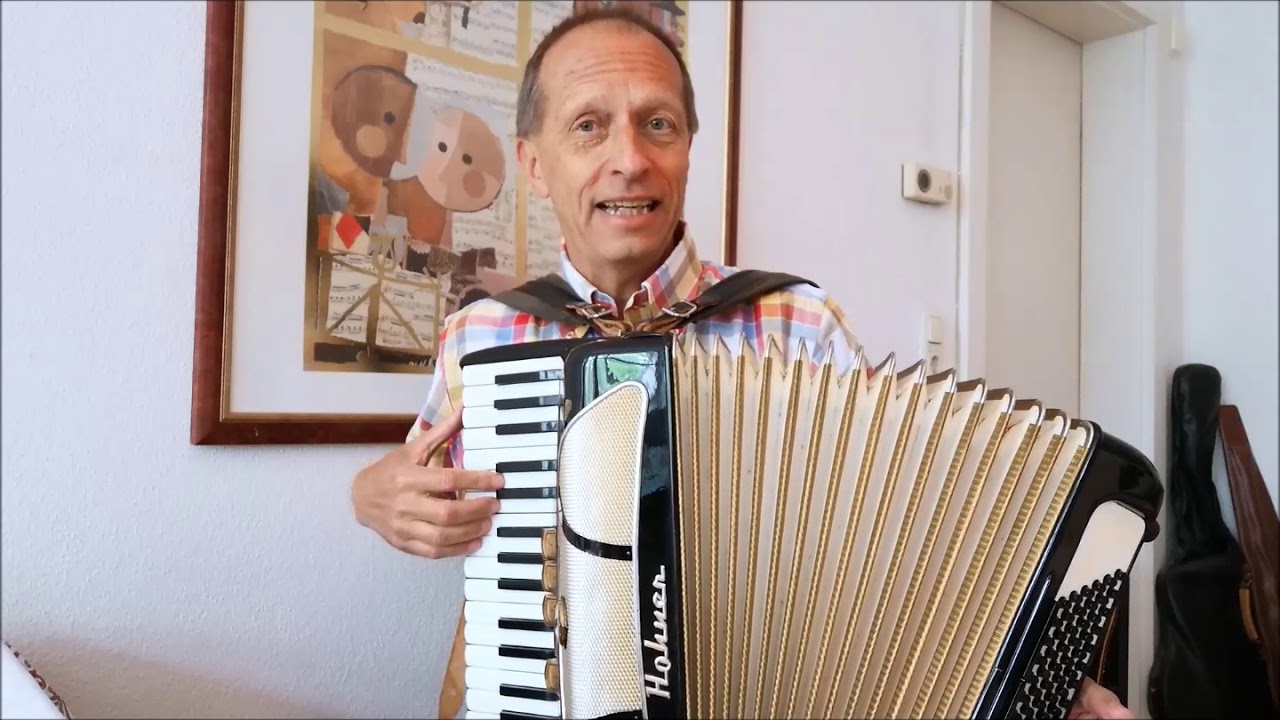 Akkordeon lernen - auch ohne Noten! Götterfunken