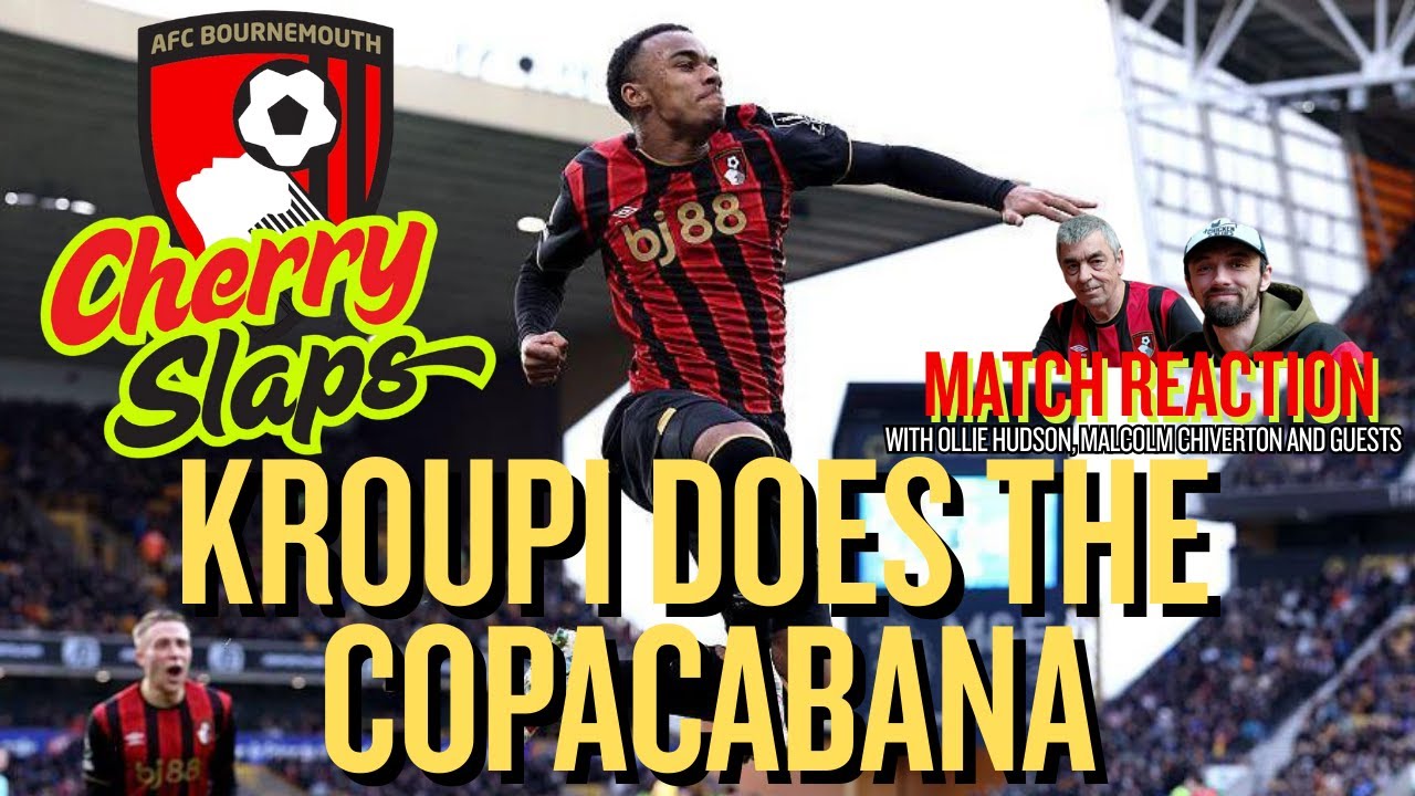 KROUPI DOES THE COPACABANA - WOLVES 0-2 AFCB LIVE MATCH REACTION - CHERRY SLAPS!