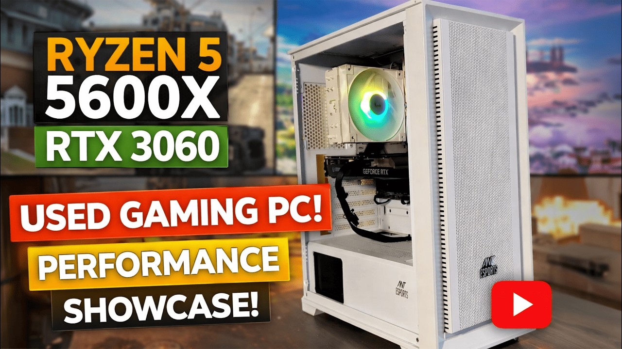 India Used Gaming PC Hunt | Ryzen 5 5600X | RTX 3060 12GB | 1 TB NVME | Performance Test | English