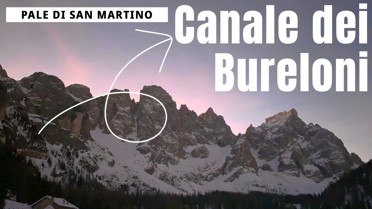 Cima dei Bureloni 3.130m 🏔 dal CANALONE NORD ⛏