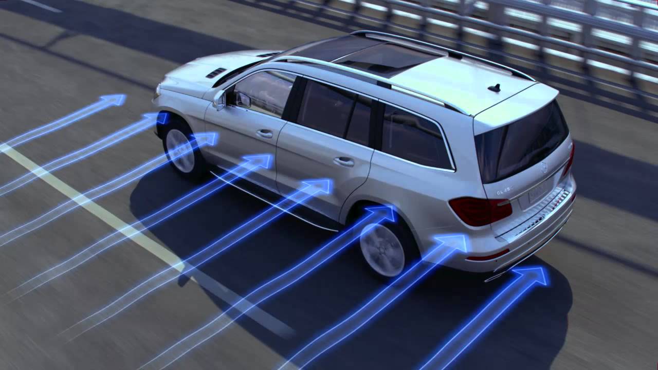 Crosswind Stabilization -- Mercedes-Benz Safety Features