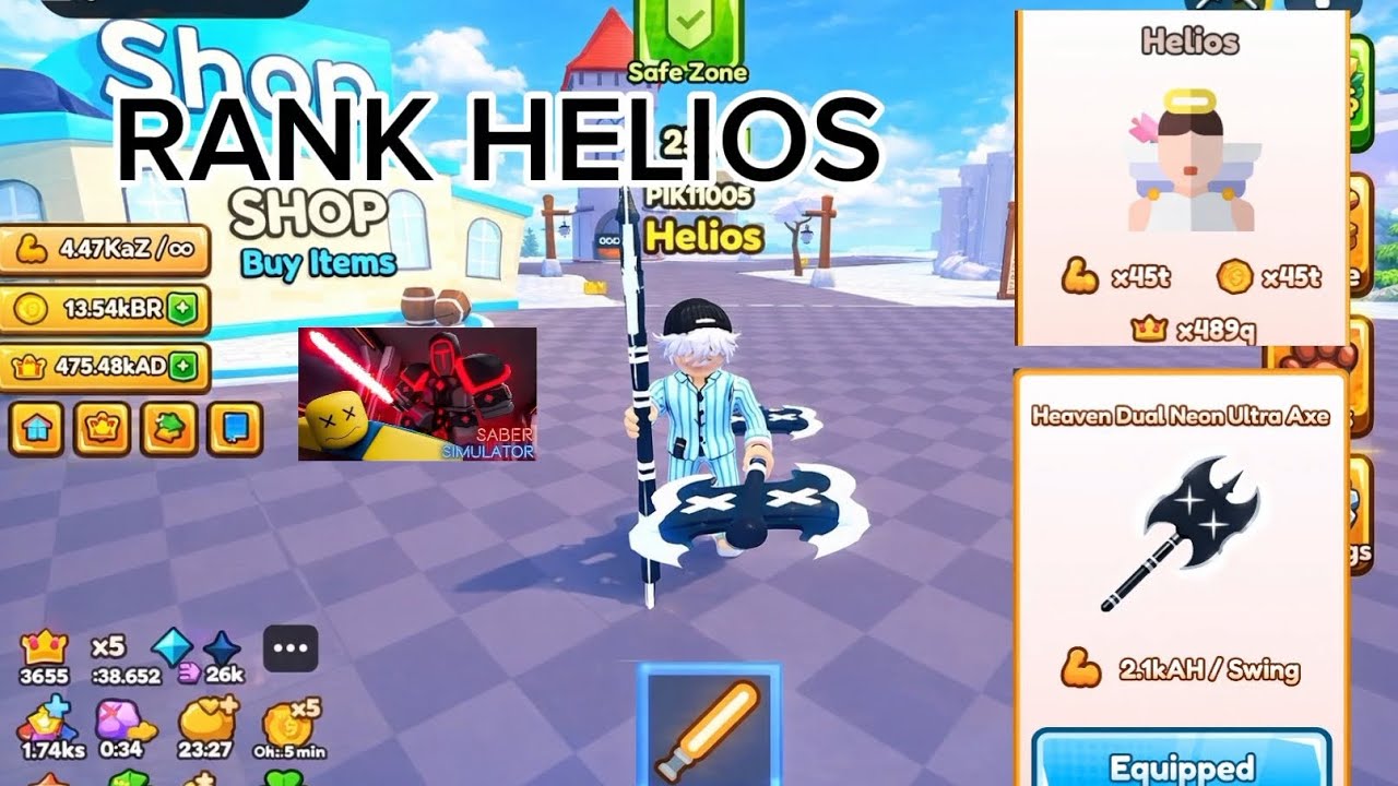 Subiendo a rango helios 