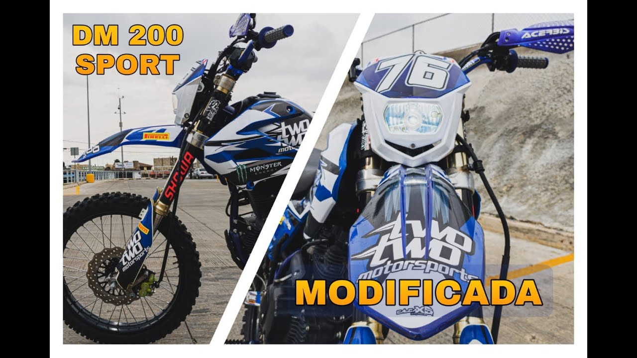 La mejor DM 200 Sport | Dm 200 Sport modificada |