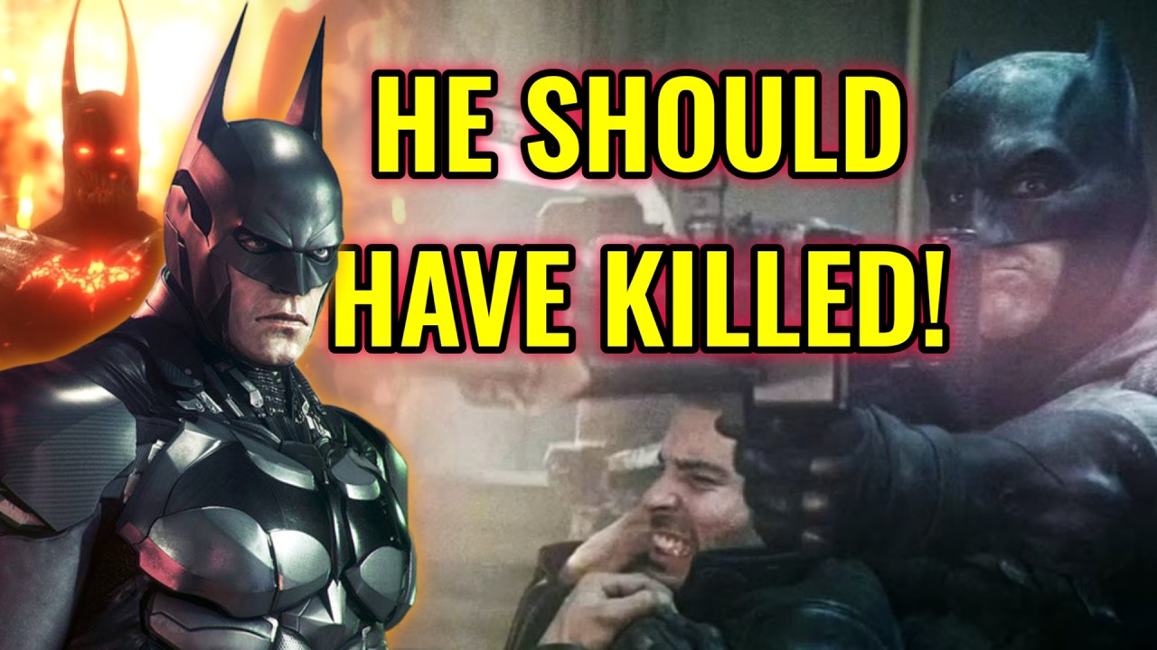 Бэтмен ДОЛЖЕН был убить в Arkham Knight...