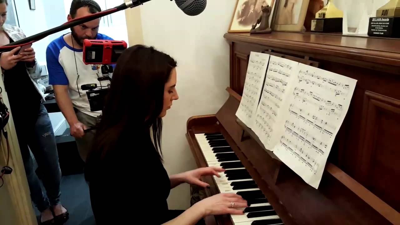 LIVE Samantha Bentley practices Piano at home