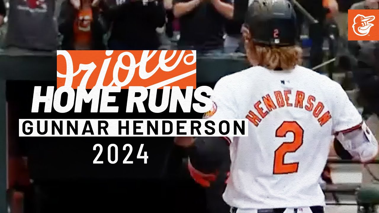 All 37 Gunnar Henderson Home Runs from 2024 | Silver Slugger Finalist | Baltimore Orioles