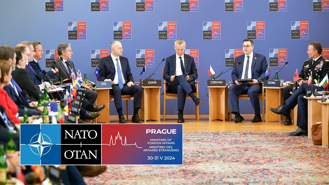 NATO Secretary General, North Atlantic Council at Foreign Ministers Meeting, Prague 🇨🇿 31 MAY 2024