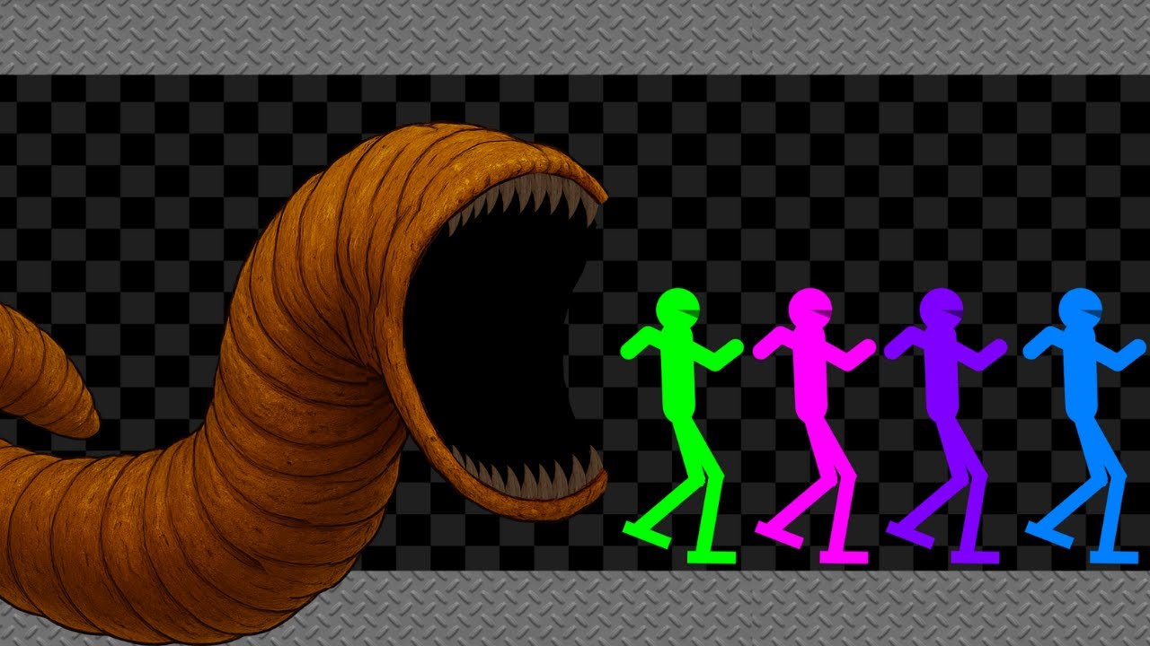 Sandworm - Survival Stickman Race