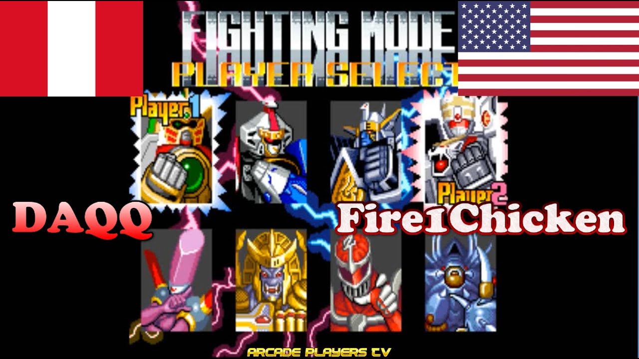 Mighty Morphin Power Rangers: The Fighting Edition ➤ DAQQ (Peru) vs Fire1Chicken (Usa)