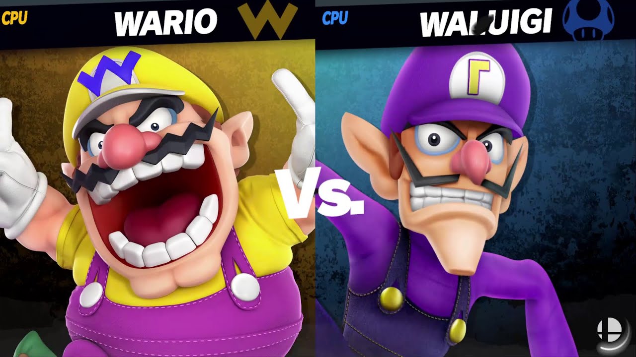 Wario vs Waluigi (Moveset) [Annonymous Request Quickie] SSBU -By Challat