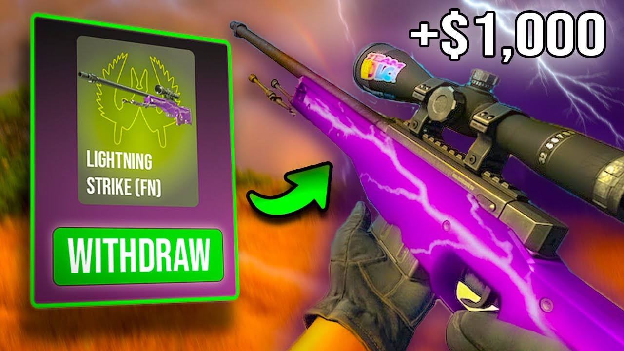 10 долларов &rarr; AWP LIGHTNING STRIKE FN (Этого не должно быть)