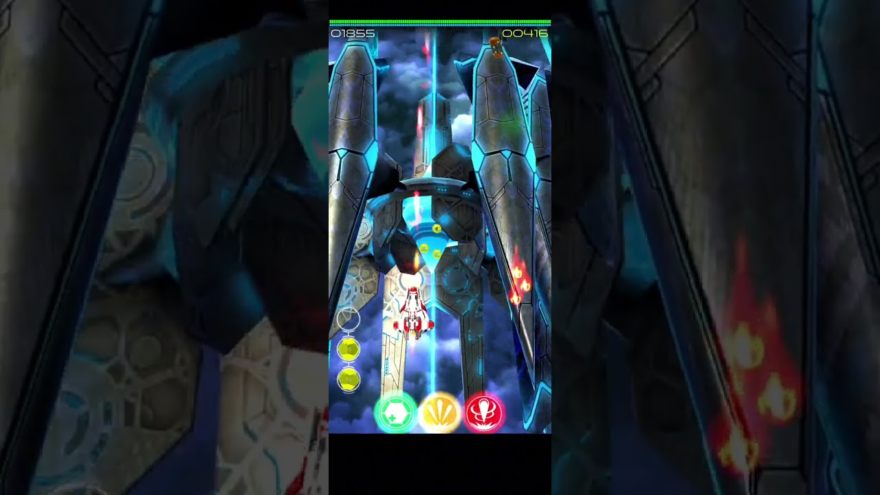Space galaxy warrior shooter full gameplay