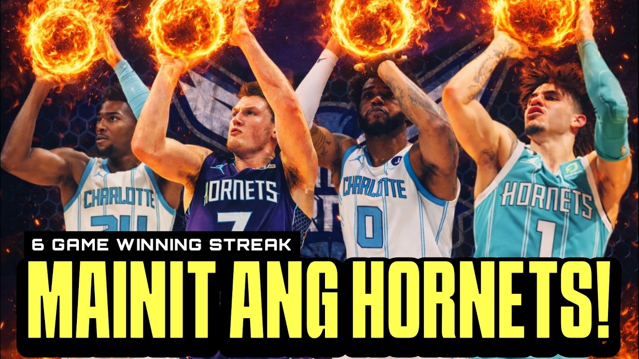GRABE ang Charlotte Hornets ngayon! Tambak lahat ng kalaban! Puro 3 points! Lakas ni Kon at LaMelo!