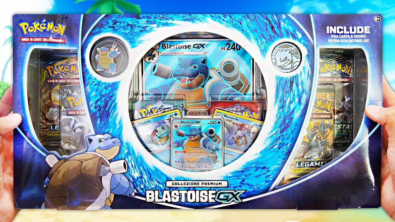 APRO LA NUOVA COLLEZIONE DI BLASTOISE GX! *2 FULL ART* - Pokemon TCG Collezione Premium Blastoise-Gx