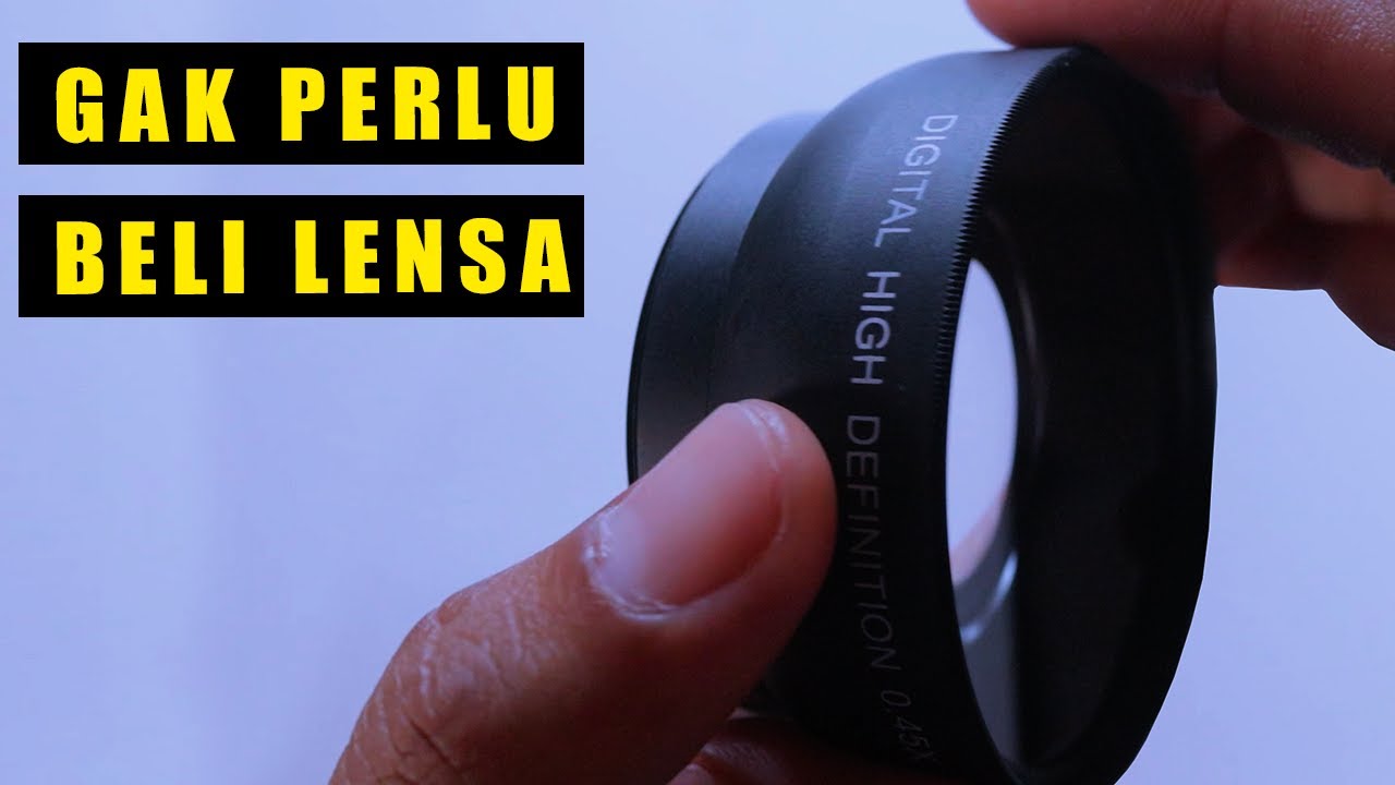 Jangan Dulu Beli Lensa Wide & Macro Pakai Converter Ini