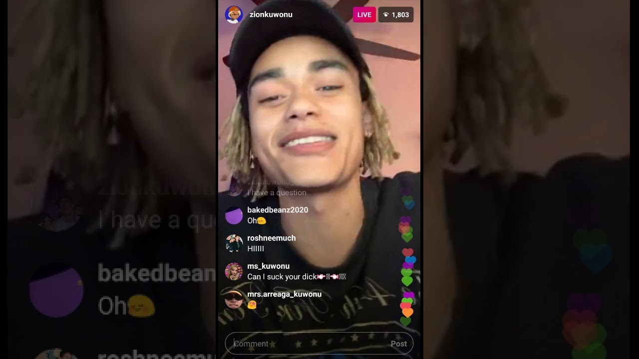 Zion Kuwonu's Live stream 5/7/20