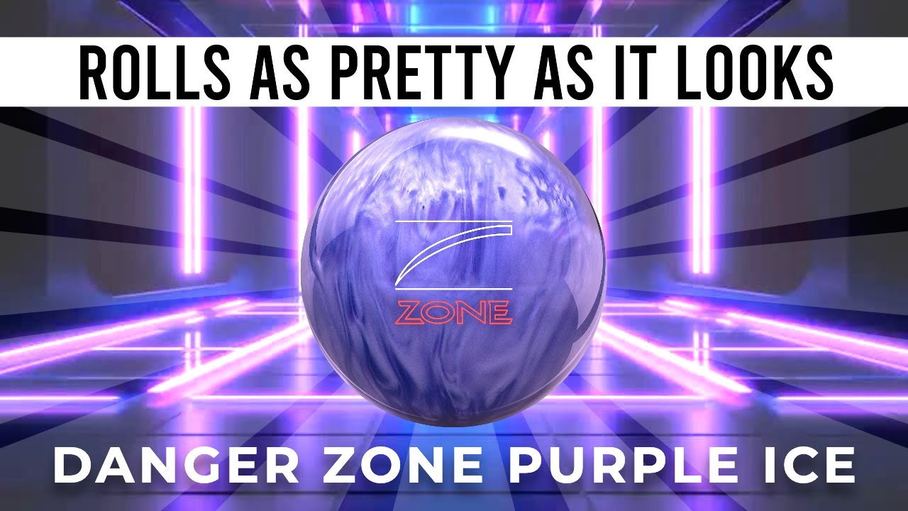 Brunswick Danger Zone Purple Ice // Ball Review