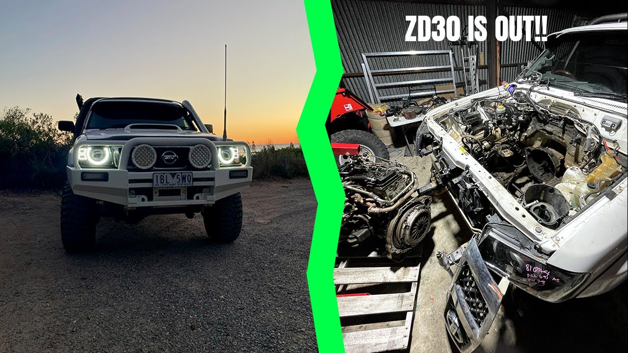 The ZD30 Has To Go - The Beginning of My M57 Patrol Swap