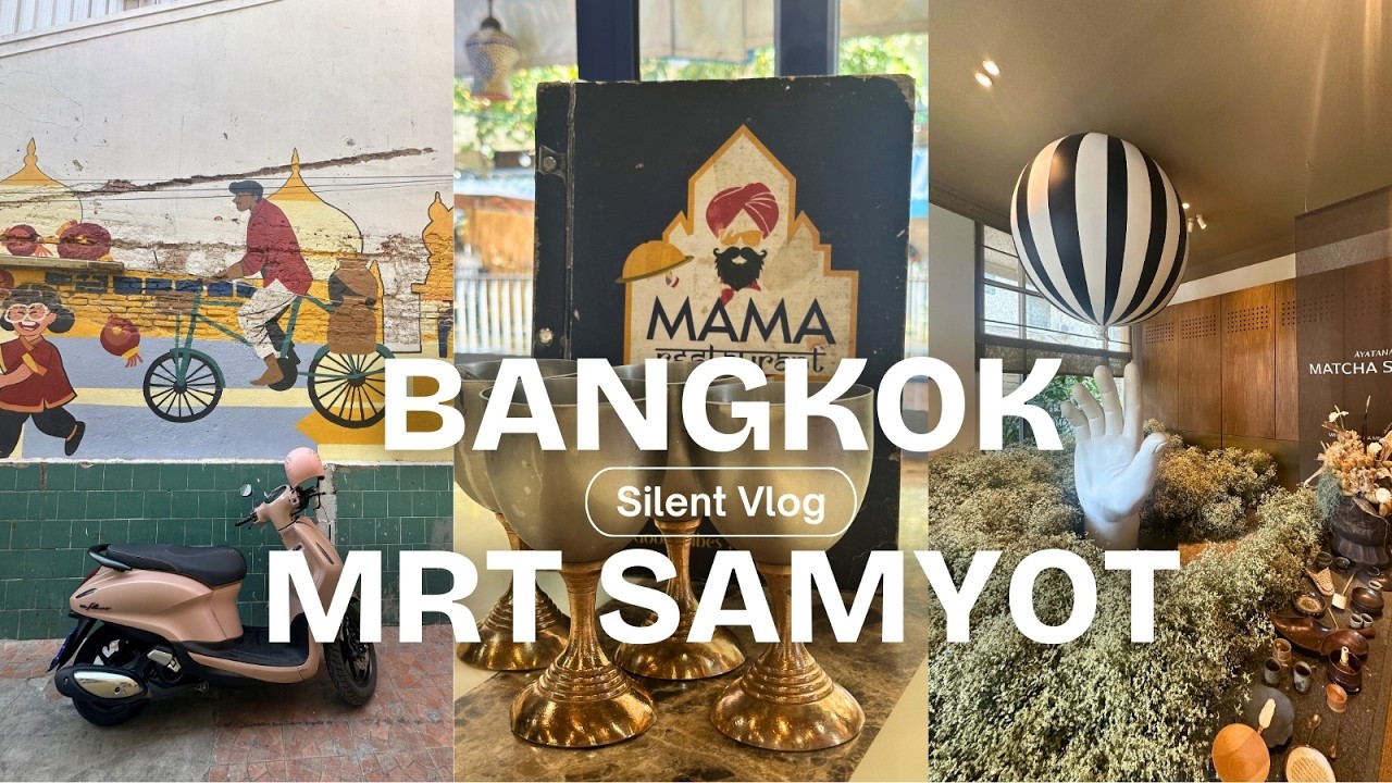 [Eng/ไทย] Indian Food & Cafe : นัดเพื่อนกินอินเดีย แวะคาเฟ่ MRT สามยอด | หนีเตียงเที่ยว EP.2