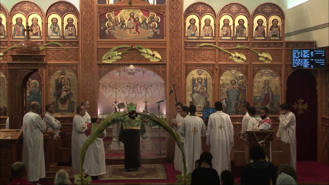 Palm Sunday Vespers 2019 | St. Mark Coptic Orthodox Church in Los Angeles, California