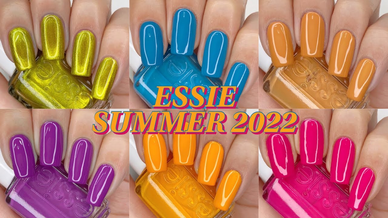 🌴 Essie Summer 2022 Swatch & Review 🌴