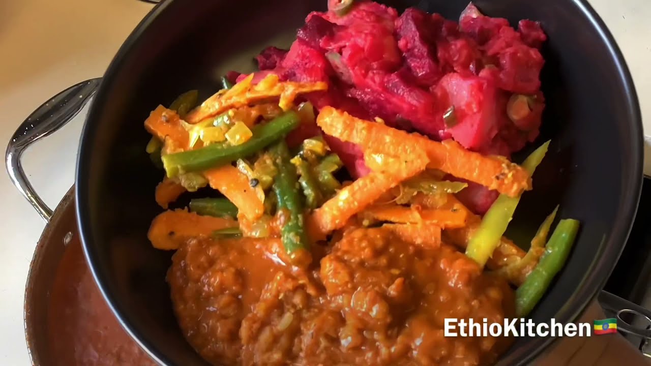 Spicy  Vegan Ethiopian Lentils