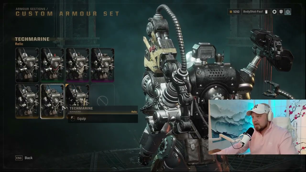 Paul runs TECHMARINE + HARD WEEKLY STRATAGEM CARRIES in SPACE MARINE 2