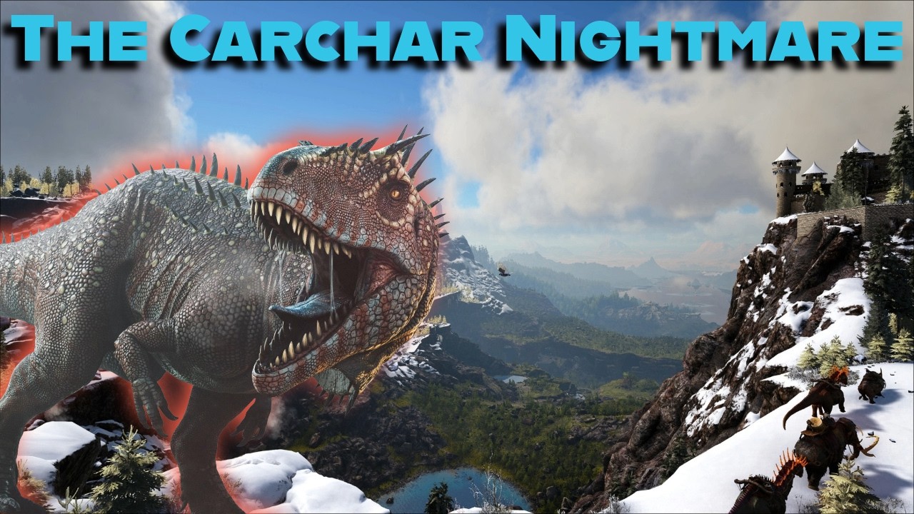 My First Carchar Tame… And It Was NOT Easy! | ARK
