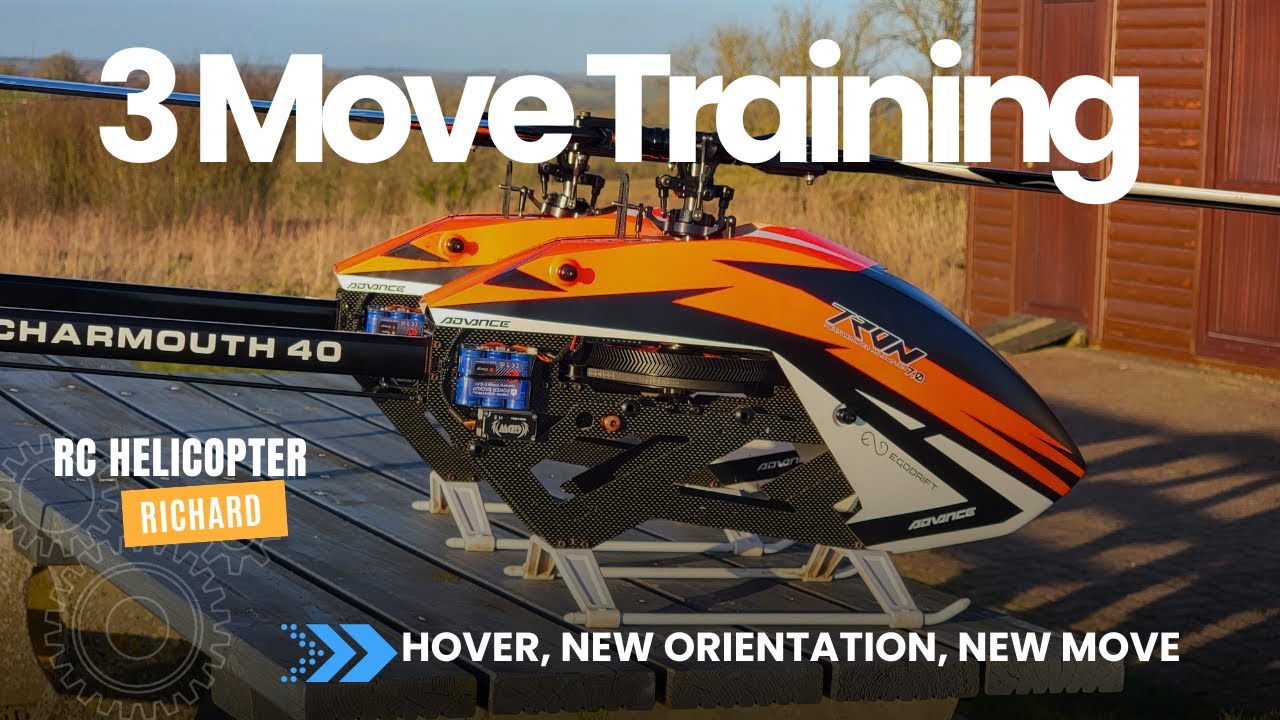 3 Move Training. Improve your RC Helicopter Flying!