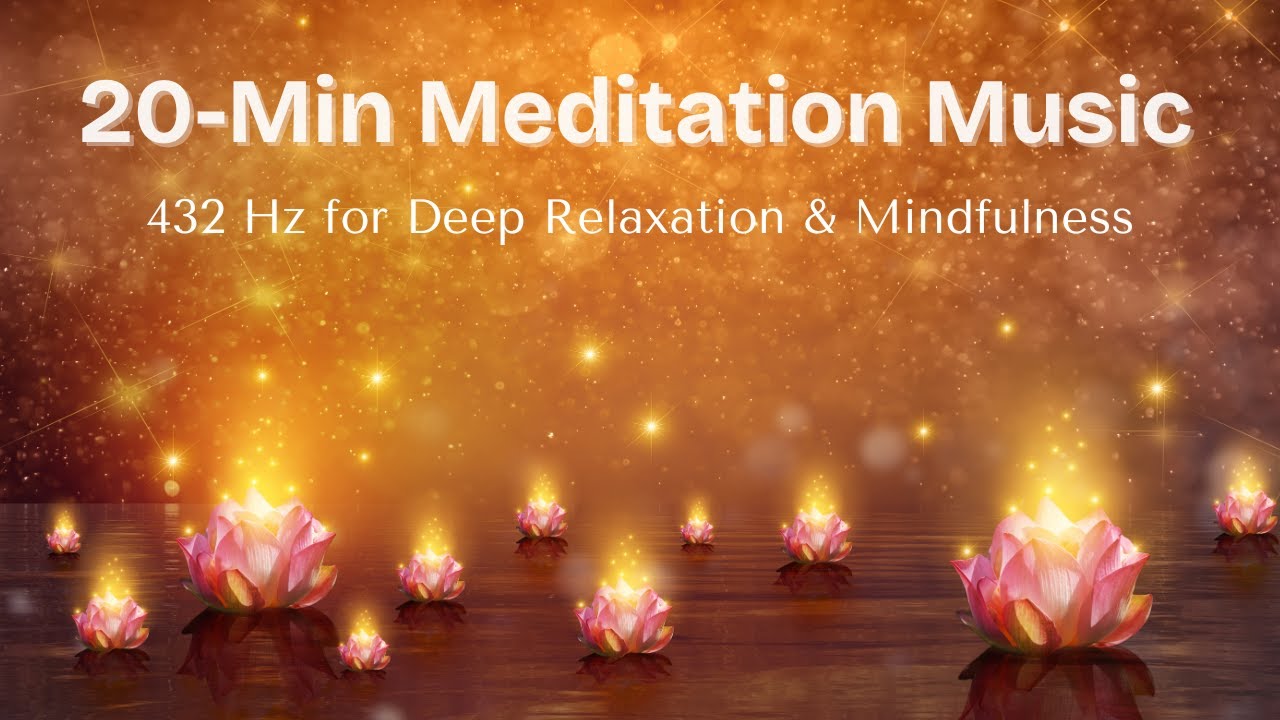 20 min Meditation Music - Reiki Music 432hz #healingmusic