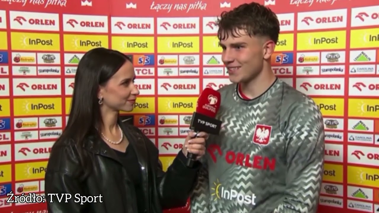 Oskar Pietuszewski wywiad po meczu Polska - Albania (2:1)