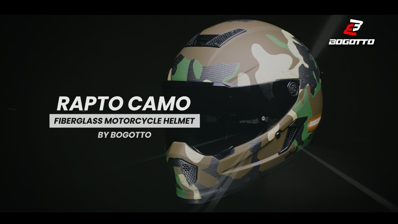 Bogotto Rapto Camo Helmet