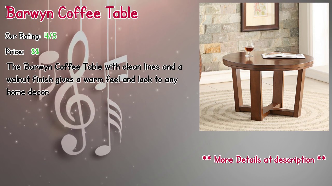 Top 10 Best Round Leather Coffee Tables In 2019